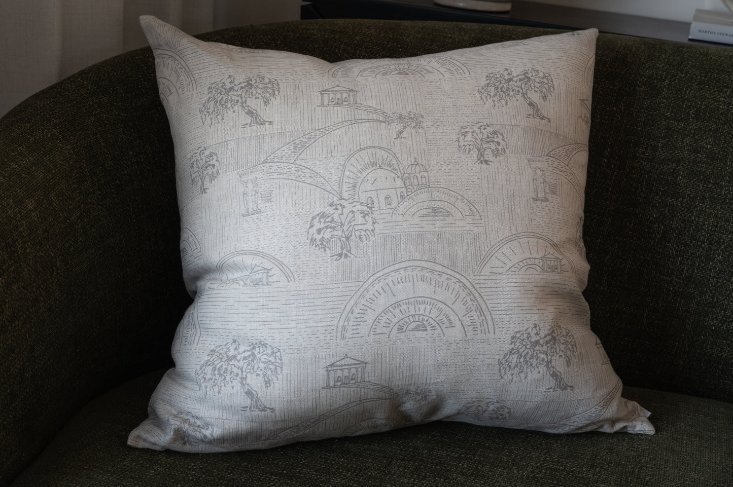 Willow Designer Pillow (Clay)