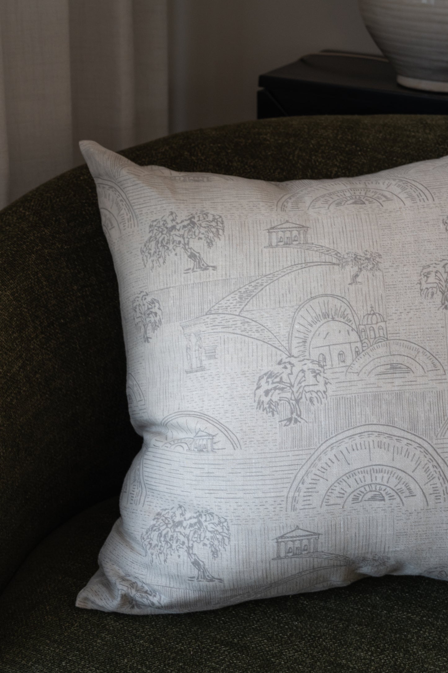 Willow Designer Pillow (Clay)