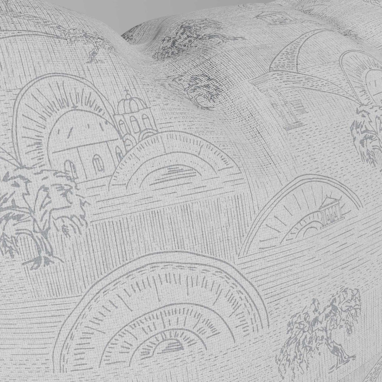 Willow Designer Pillow (Clay)